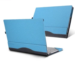 Premium Detachable 14 Laptop Case Cover with Stylus Gift for Yaga 9 14IPH11 (Light Blue)