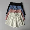 Sports Shorts Women Casual Anti-exposure Loose Yoga High Waist Drawstring Breathable Quick-drying Running Fitness Shorts