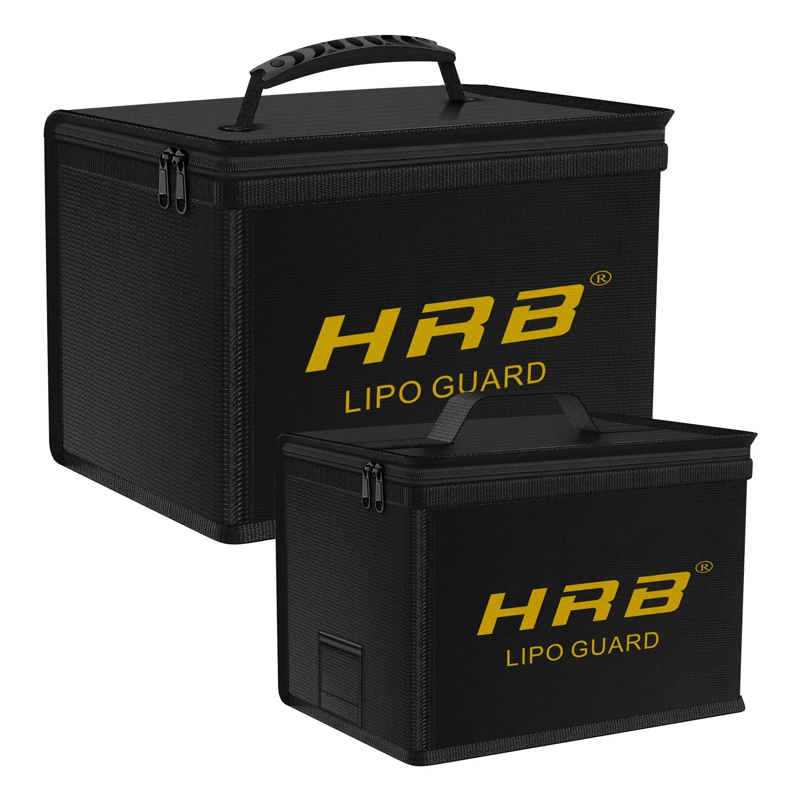 Sac de protection Lipo HRB ignifuge et étanche pour batteries RC