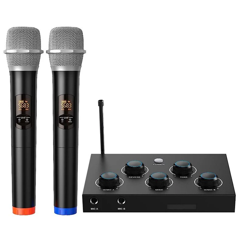 Smart TV Karaoke Wireless Microphone Mixer Machine Handheld Mic PC Speaker Amplifier Projector Church Weeding Home Karaoke Mixer 3