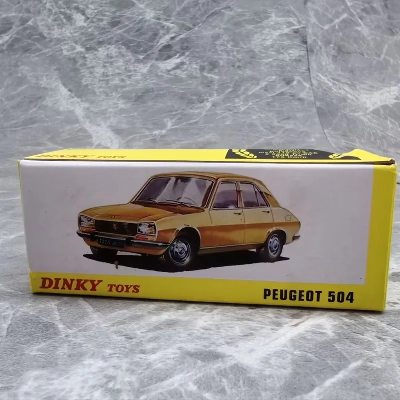 1/43 Peugeot 504 Alloy Classic Car Model Diecast Metal Retro
