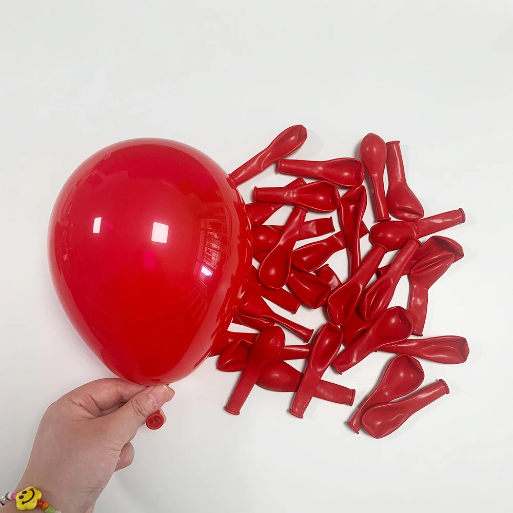 레드 블랙 화이트 풍선 세트, 카지노 파티 장식, 풍선 레이싱, 첫 생일 졸업, 베이비 샤워, 헬륨 글로보 홈 장식