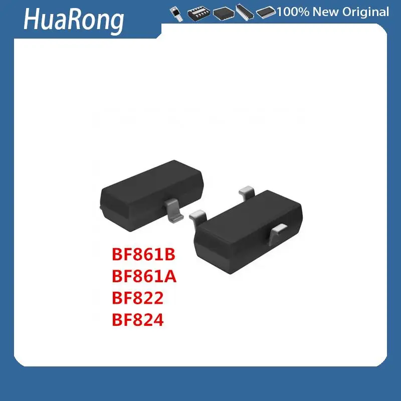 

50Pcs/Lot BF861B 29W BF861A 28W BF822 1XW BF824 F8W SOT-23
