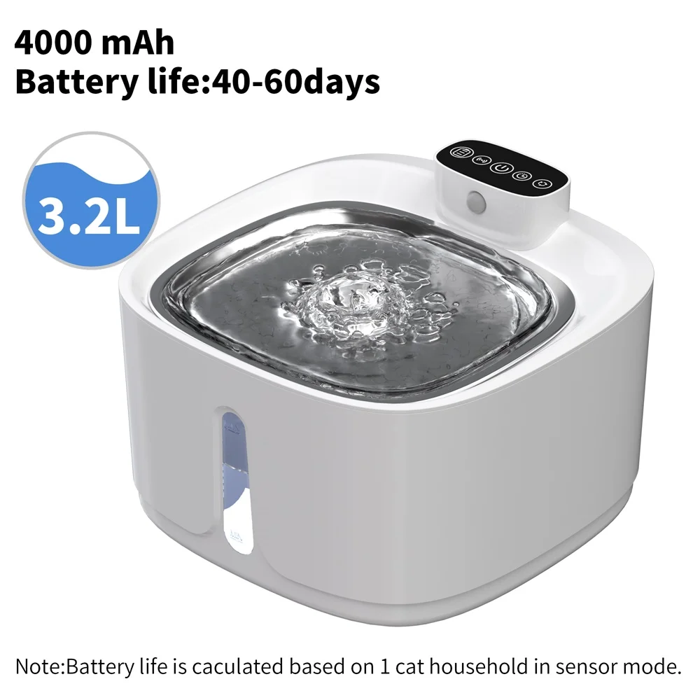 2626-fd3c0e.jpg Pet Water Fountain Auto Recirculate Filter Large Capacity Filtring Cat Water Drinker USB Electric Mute Cats Water Dispenser