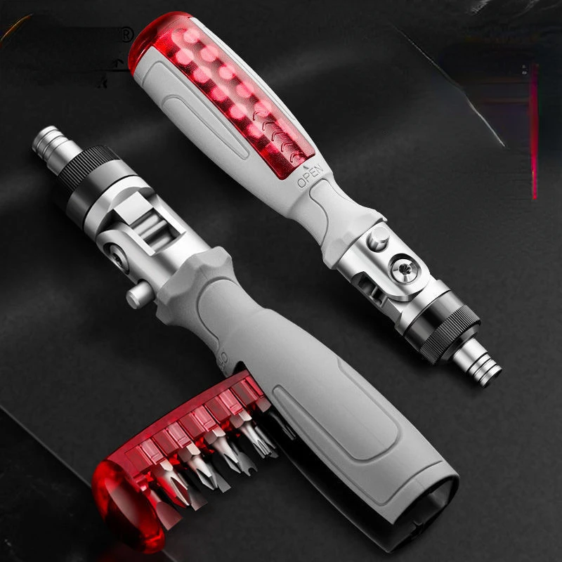

Hand Tool Screwdriver Set Combination Universal Kit Dismountable Antiskid Handle Multifunction Repair