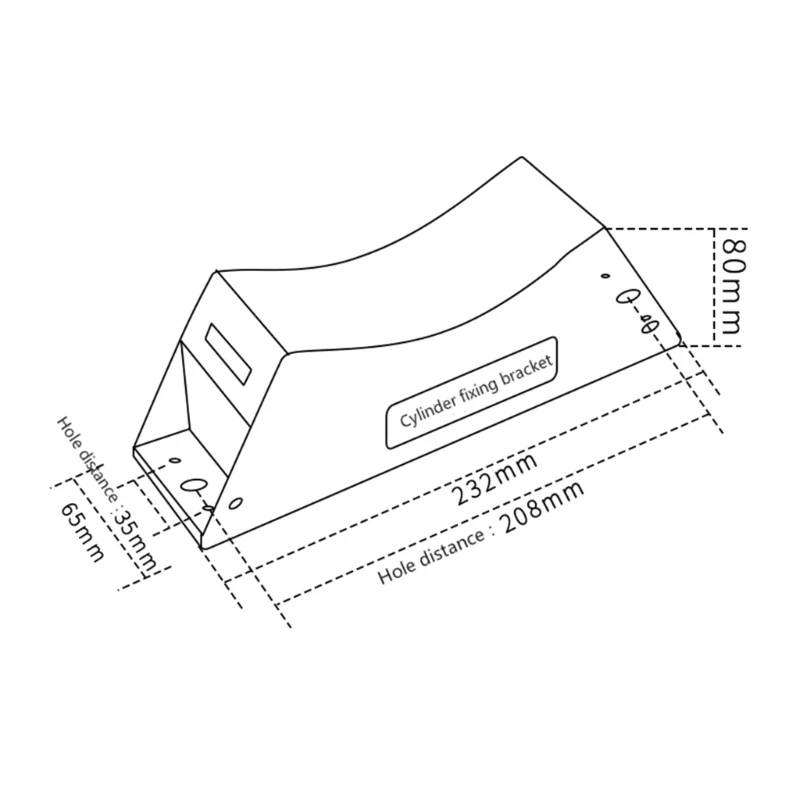 2025 Propane Holder Gas Cylinder Wall Mounted Bracket Safety Strap Durable ABS Propane Holder Bracket