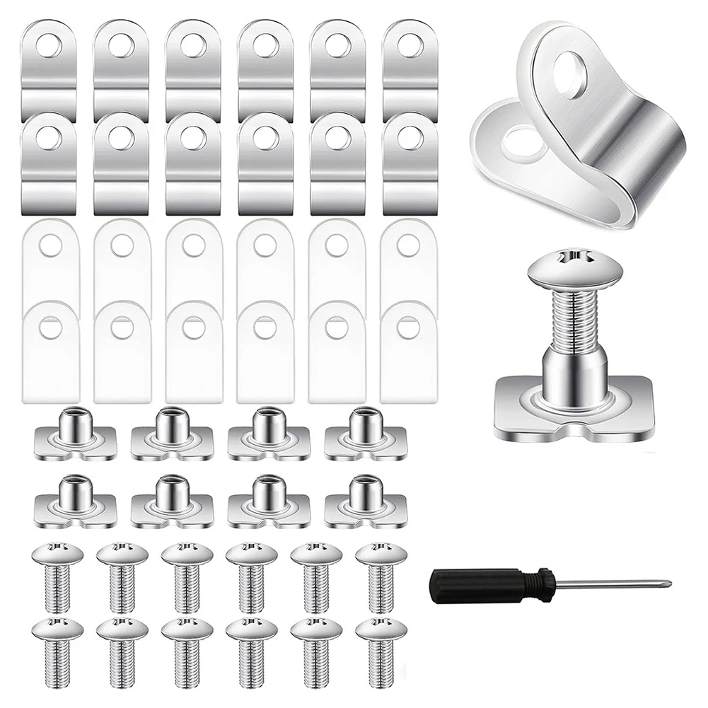 

1 Set Ice Hockey Helmet Repair Kit Helmet Visors Fastener Screw Universal For Helmet Repair Hockey Helmet Cage Accessories