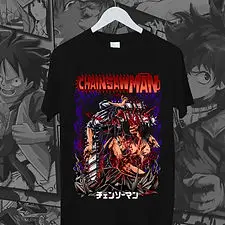

Chainsaw Man Cotton anime T-shirt