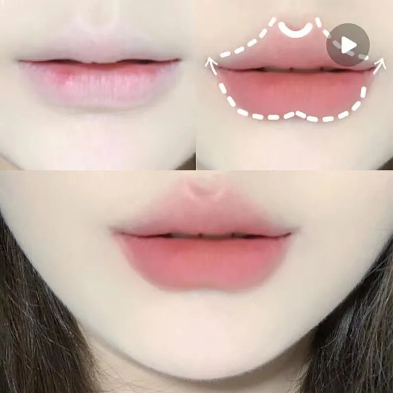 Matte Lip Liner Pen Contouring 3D Lips Waterproof Lasting Smooth Lipstick Pencil Nude Milk Pink Lip Tint Dupes Makeup Cosmetics 5