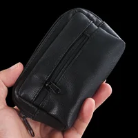 Genuine leather Multifunction Tobacco Smell Proof Bag Travel Bag Wallet Tip Paper Holder Cigar Storage Box 2