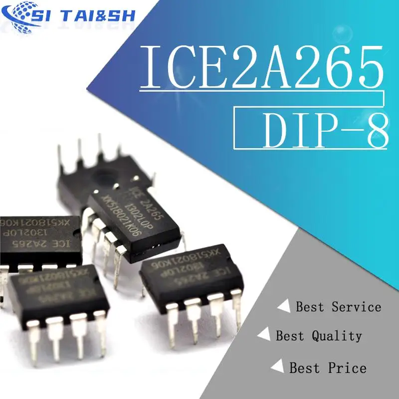 10PCS-ICE2A265-DIP-8-ICE-2A265-DIP8-ICE2A265Z-DIP-integrated-circuit ...