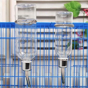 Hamster Rabbit Pet Hanging Automatic Drinking Fountain 180ml/350ml Easy Installation Drinking Bottle for Guinea Pig Squirrel 1Pc 1
