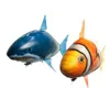 Remote Control Shark Toys Infrared RC Electric Flying Air Balloons Kids Toy RC Fly Air Balloons Clown Fish Toy Gifts Party Decor 5