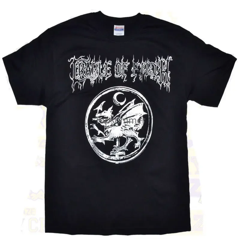 Cradle Of Filth Heavy Metal Black T-Shirt 2017 New Fashion T Shirt Men Cotton