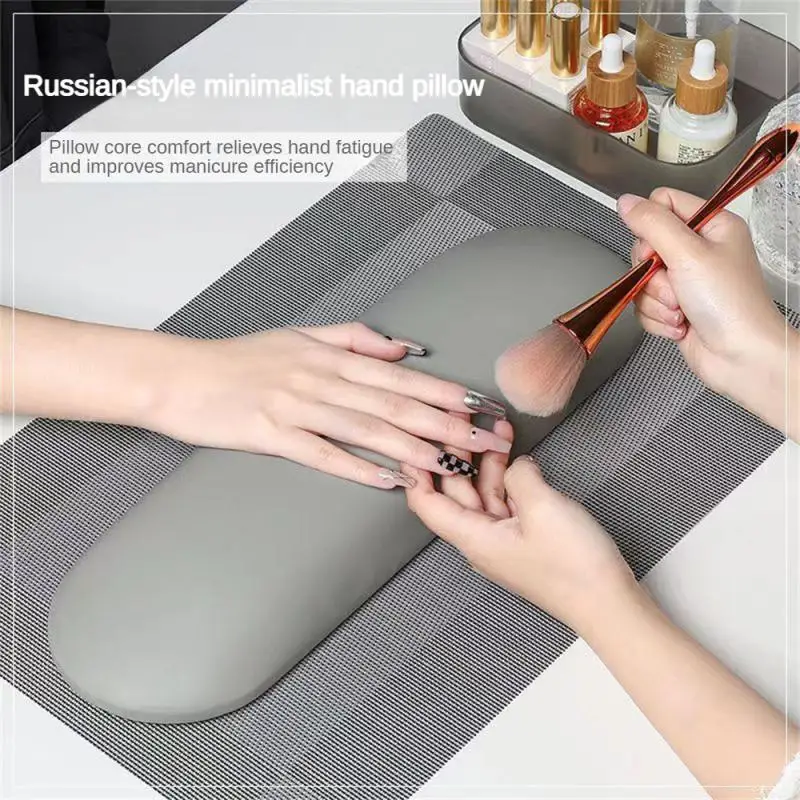 

Мягкая подушка для маникюра в минималистичном стиле, подушка для рук высокого качества, подушка для рук для ногтей, профессиональное оборудование для дизайна ногтей, инструмент