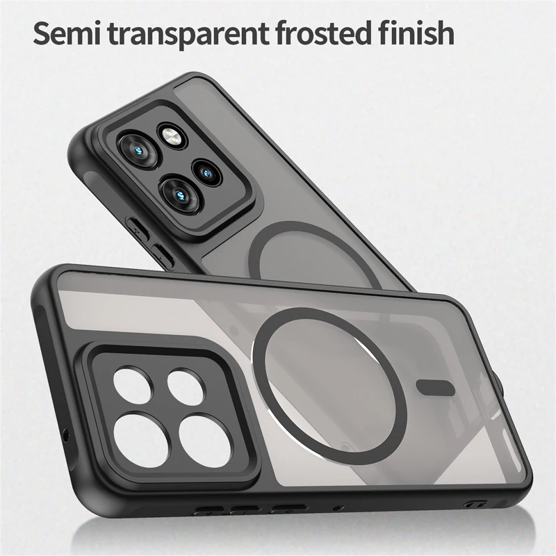 Semi-Transparent Frosted Matte Anti-Fingerprint Phone Case Cover