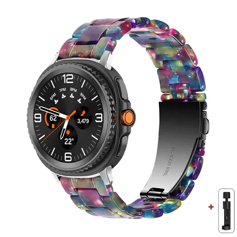 Transparent Resin Band Women's Bracelet Strap
