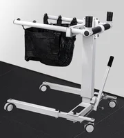 Electric Patient Transfer Chair Commode Toliet Chair for Disabled Elderly 1