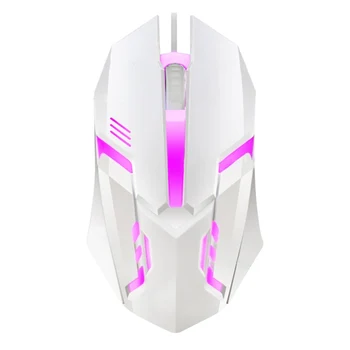 E-Sports USB Wired Mouse Colorful LED Gaming Mouse 5000 DPI Wired Mice Optical Wired Gamer Mouse For Desktop Laptop PC Computer 8