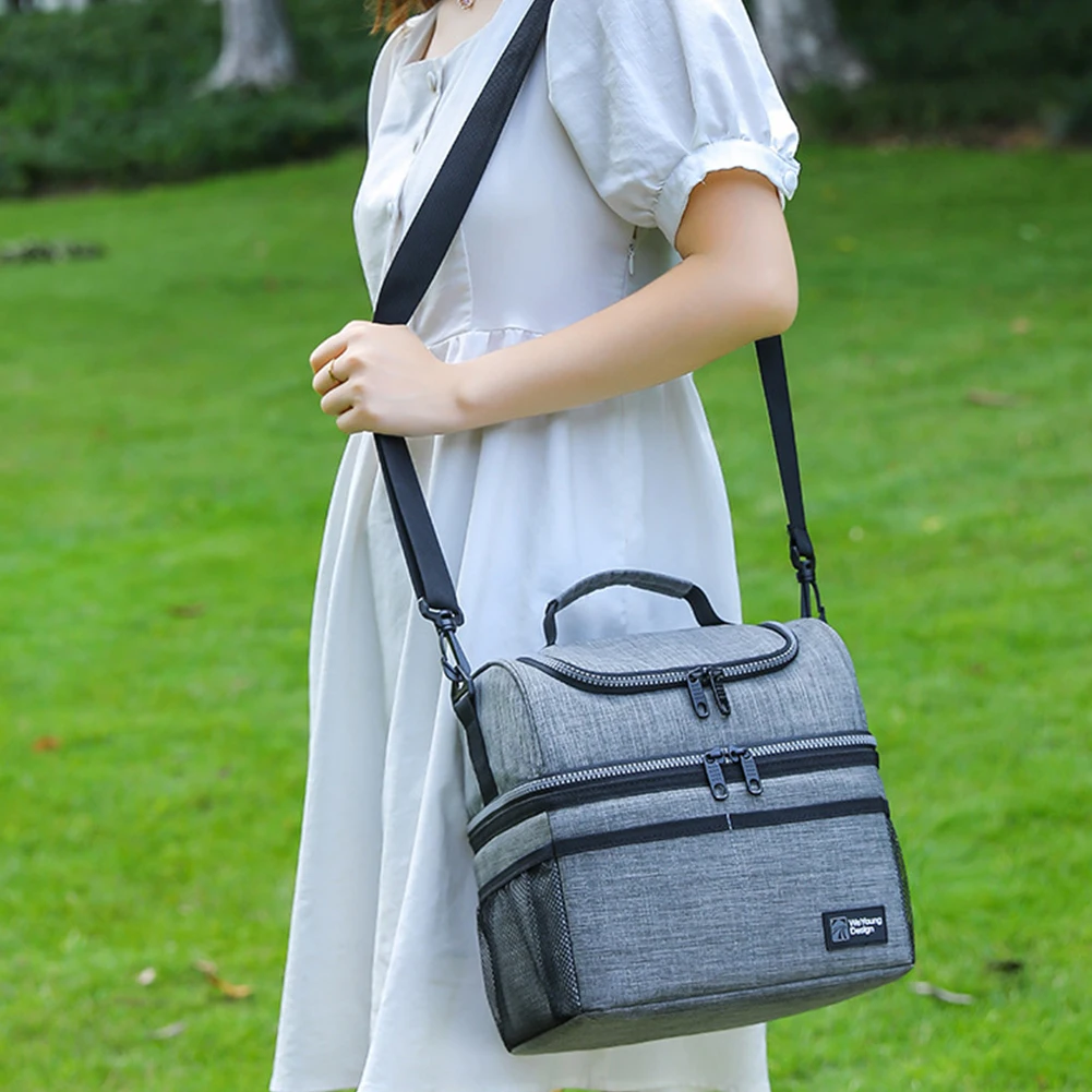Portable Insulated Thermal Lunch Bag