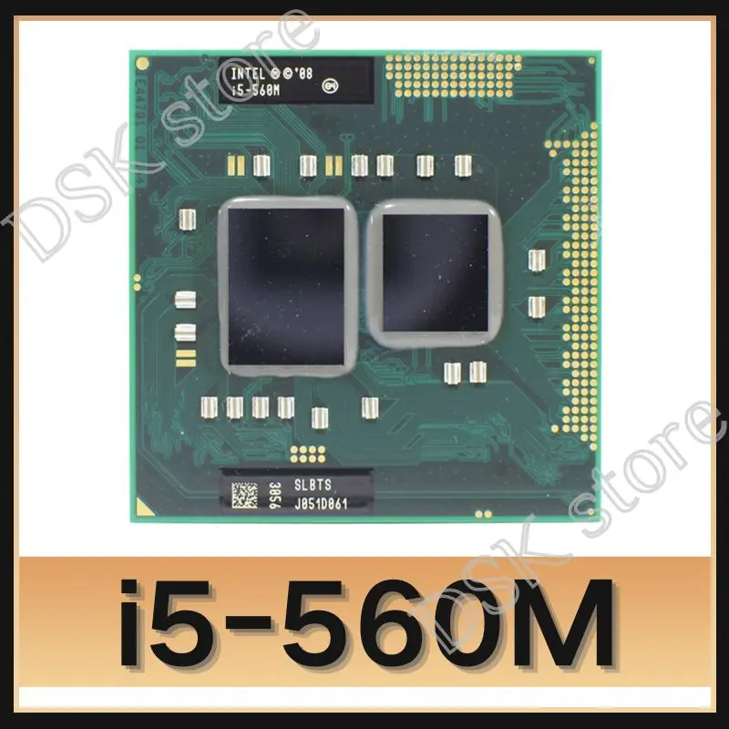 Intel Core I5 560m I5 560m Laptop Processor I5 560M Laptop CPU PGA988 intel-core-i5-560m-i5-560m-laptop-processor-i5-560m-laptop-cpu-pga988