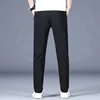 Summer Thin Men's Casual Pants Solid Color Classic High Elastic Straight Soft Casual Fashionable Non-iron Long Trousers Male 6