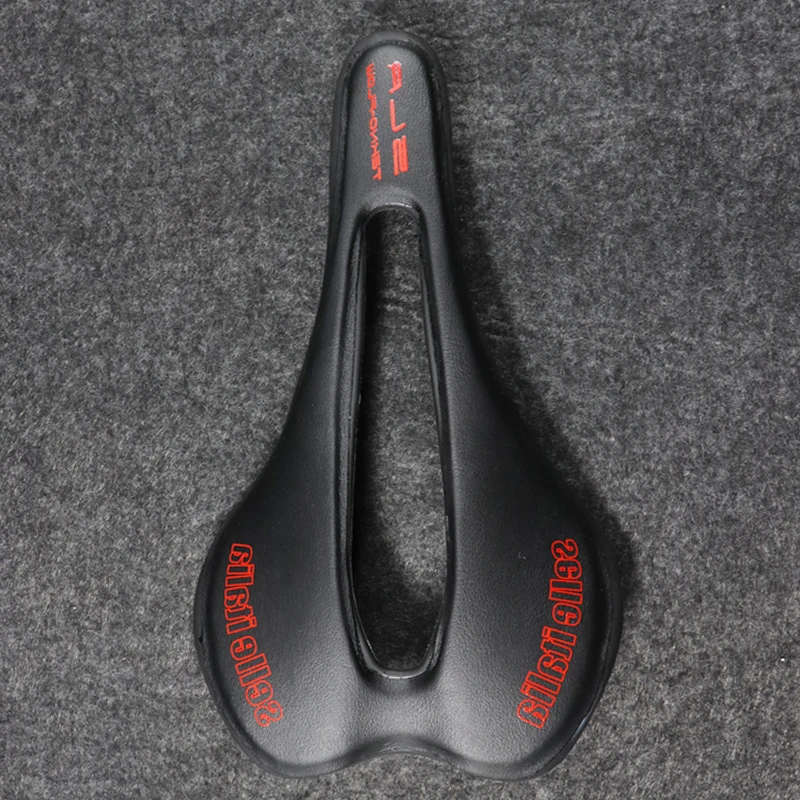 Selle Italia 자전거 안장 도로 산악 자전거 안장 여성과 남성을위한 중공 통기성 사이클링 시트 레이싱 프론트 쿠션