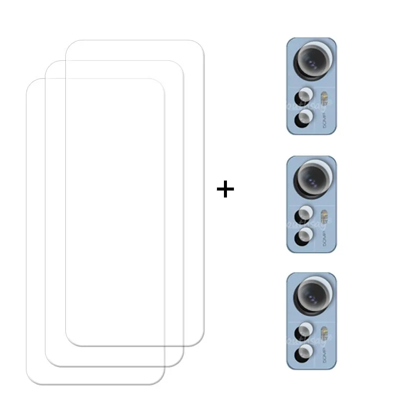 Enhanced Glass Protector and Camera Film for Xiaomi Smartphones - Premium Tempered Glass