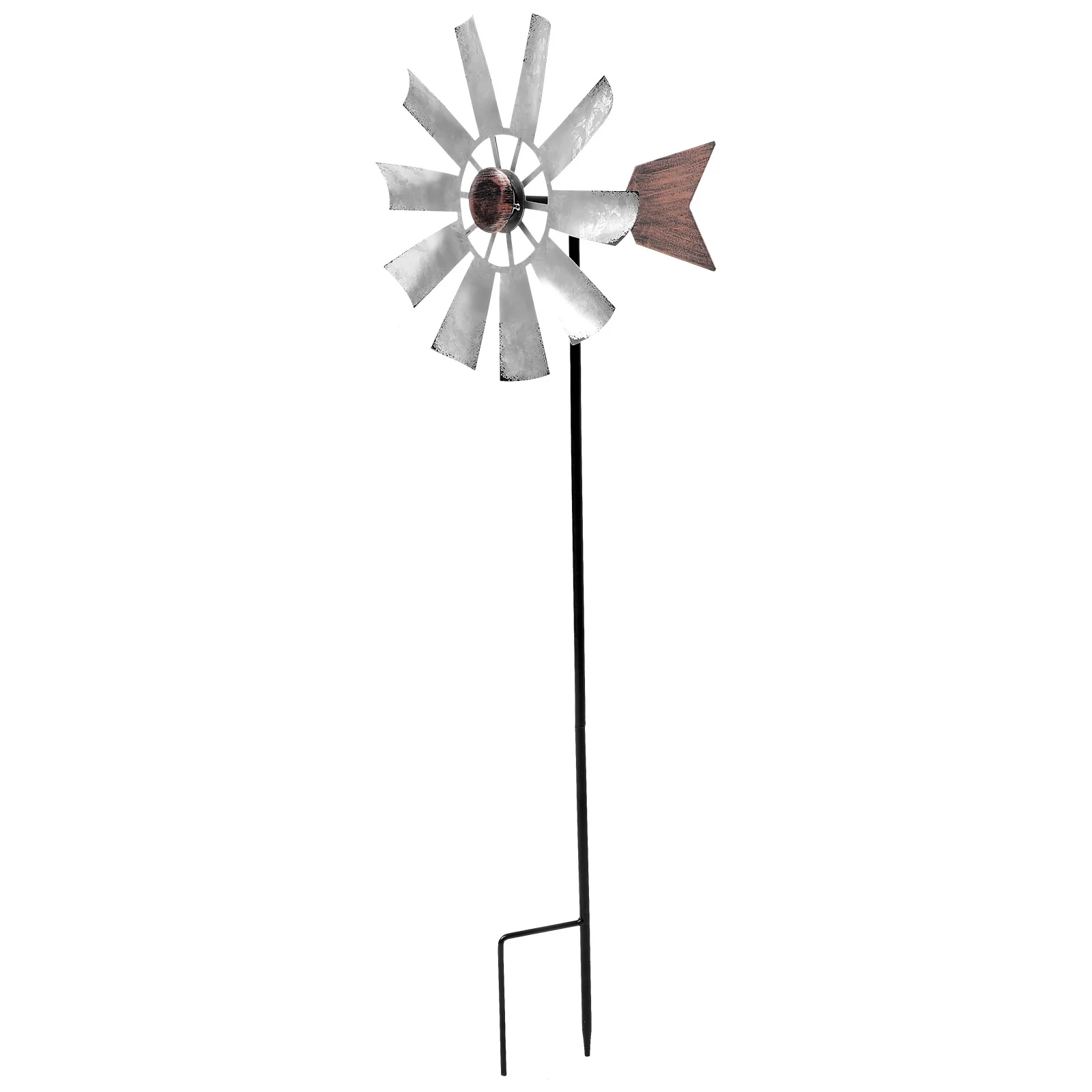 

Artificial Flower Stakes Large Ornaments Outdoor Wind Spinners for Yard and Garden Clearance