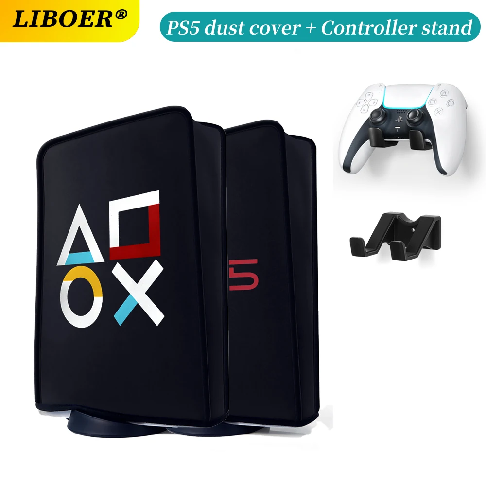 Ps5/Ps5 Slim Dust Cover Antigraffio Antipolvere Custodia Protettiva Lavabile Con Guscio Impermeabile Per Ps5/Ps5 Slim Disc E Console Digitale
