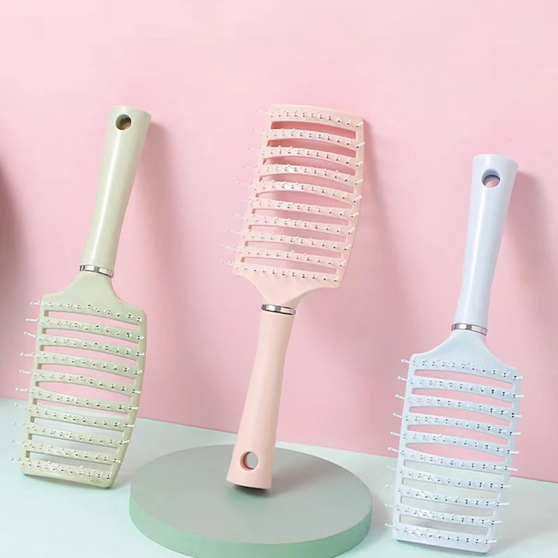 Hair Brush Scalp Massage Comb Curling Comb Air Cushion Plastic Bristles Air Bag Household Massage Hairdressing