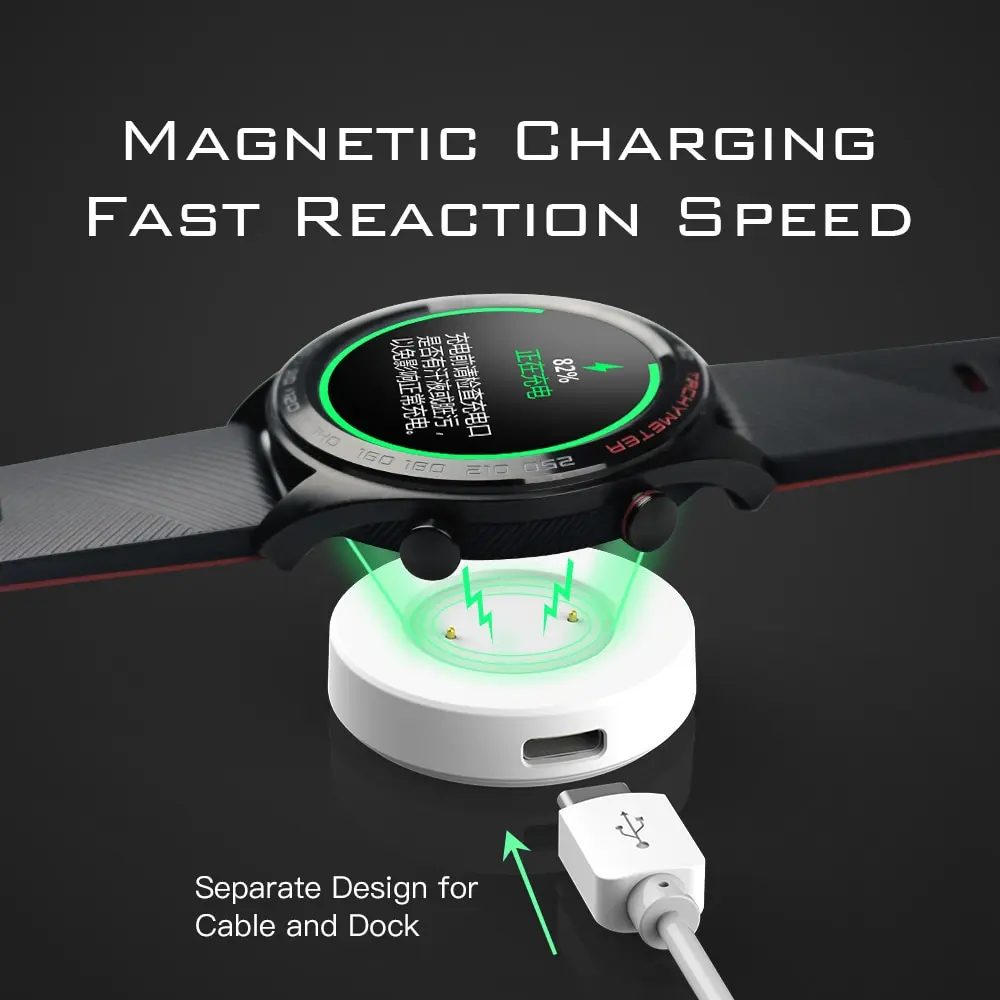 Cargador Magnetico Para Reloj Huawei Gt Gt2 Gte Cable Usb/c