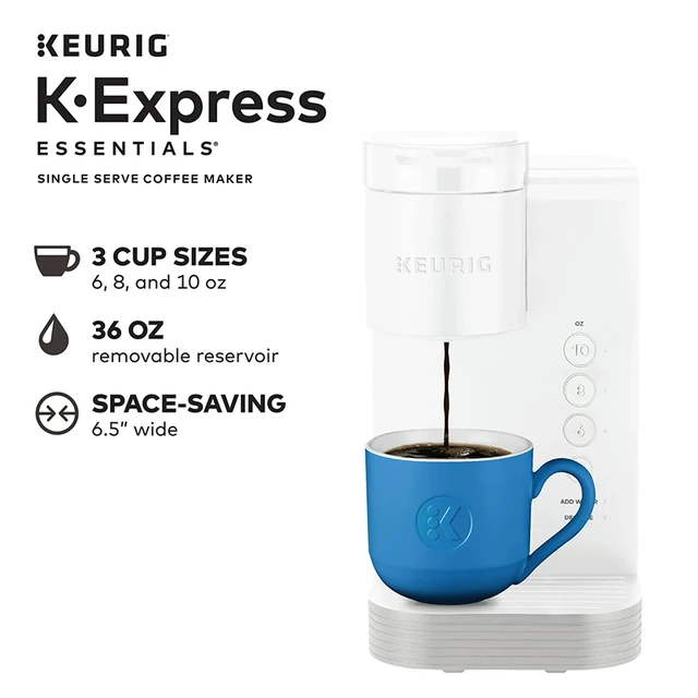 Keurig K-Express Single Serving Coffee Maker has a STRONG button