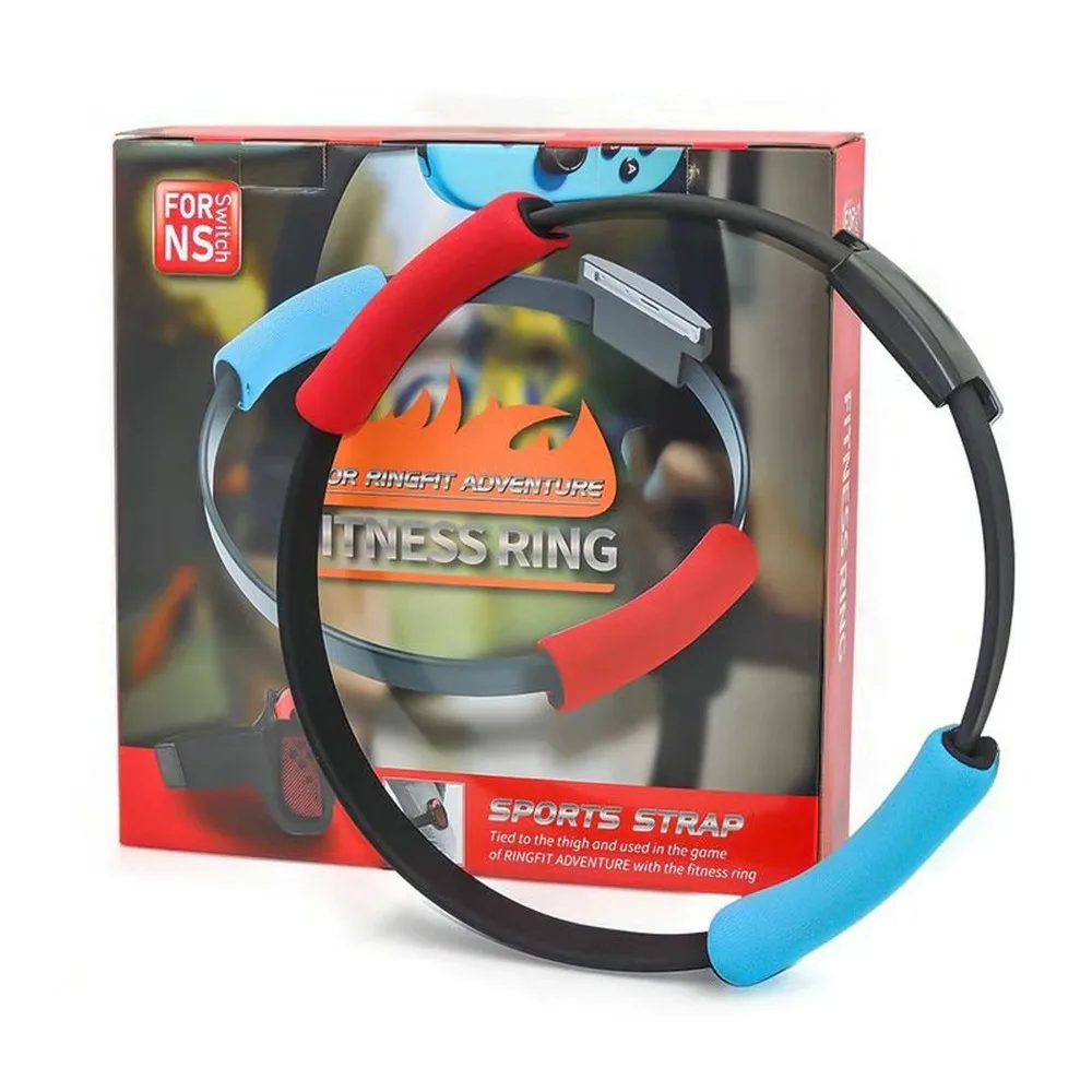 HOT Adjustable Elastic Leg Strap Sport Band 60cm Ring- Grips Leg For Switch Joy Adventure Game