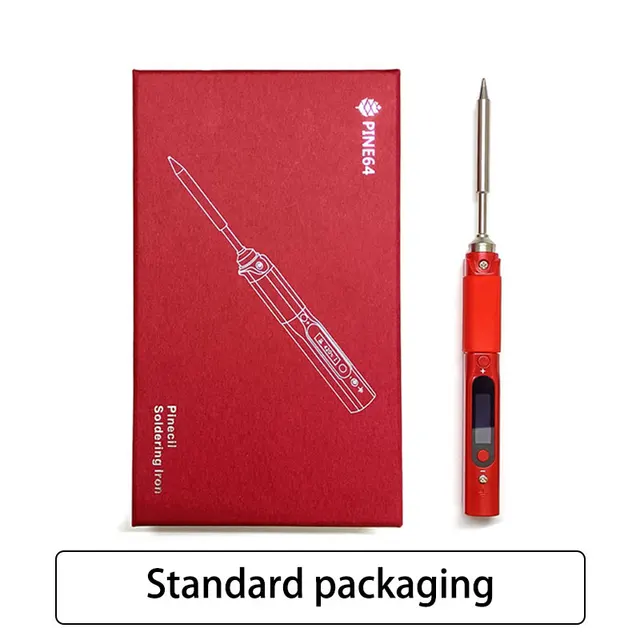 Soldering iron Red
