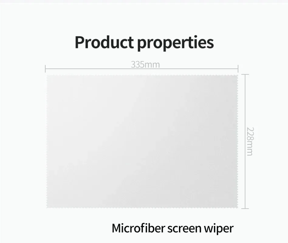 Microfiber Dustproof Protective Film Keyboard Dustproof Blanket Cover Laptop Screen Cleaning Cloth For MacBook Pro 13/15/16 Inch 6