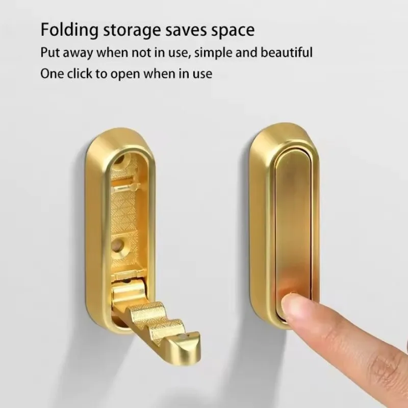 Folding Stainless Steel Wall Hooks 6