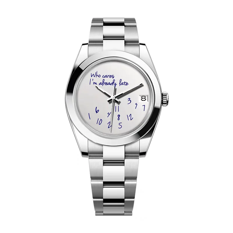 NH35 ساعة NH35 حركة أوتوماتيكية بدون شعار ساعة مزد...