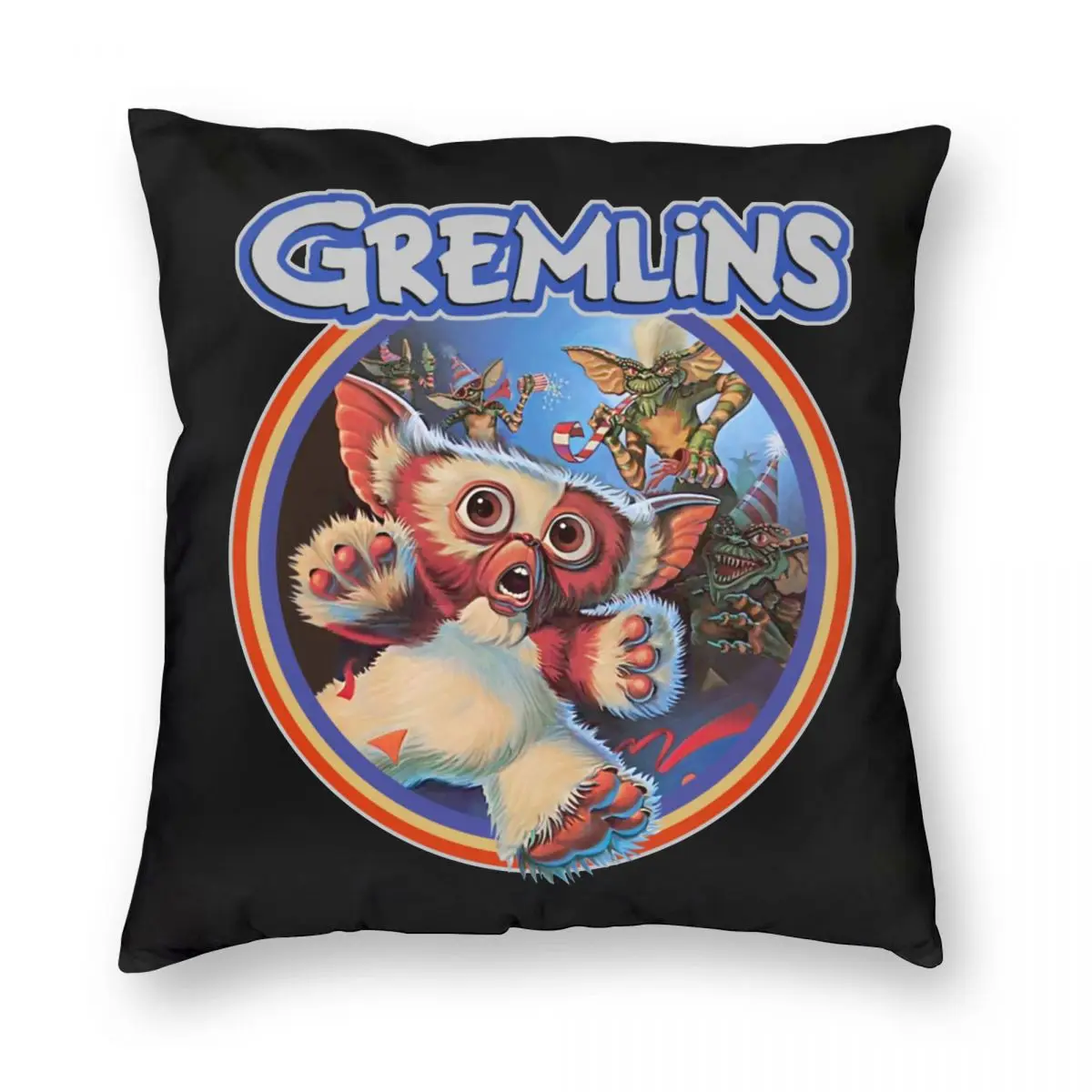 

Gremlin 84 Pillowcase Soft Cushion Cover Decoration Gizmo 80s Movie Mogwai Monster Horror Sci Fi Throw Pillow Case Cover Home