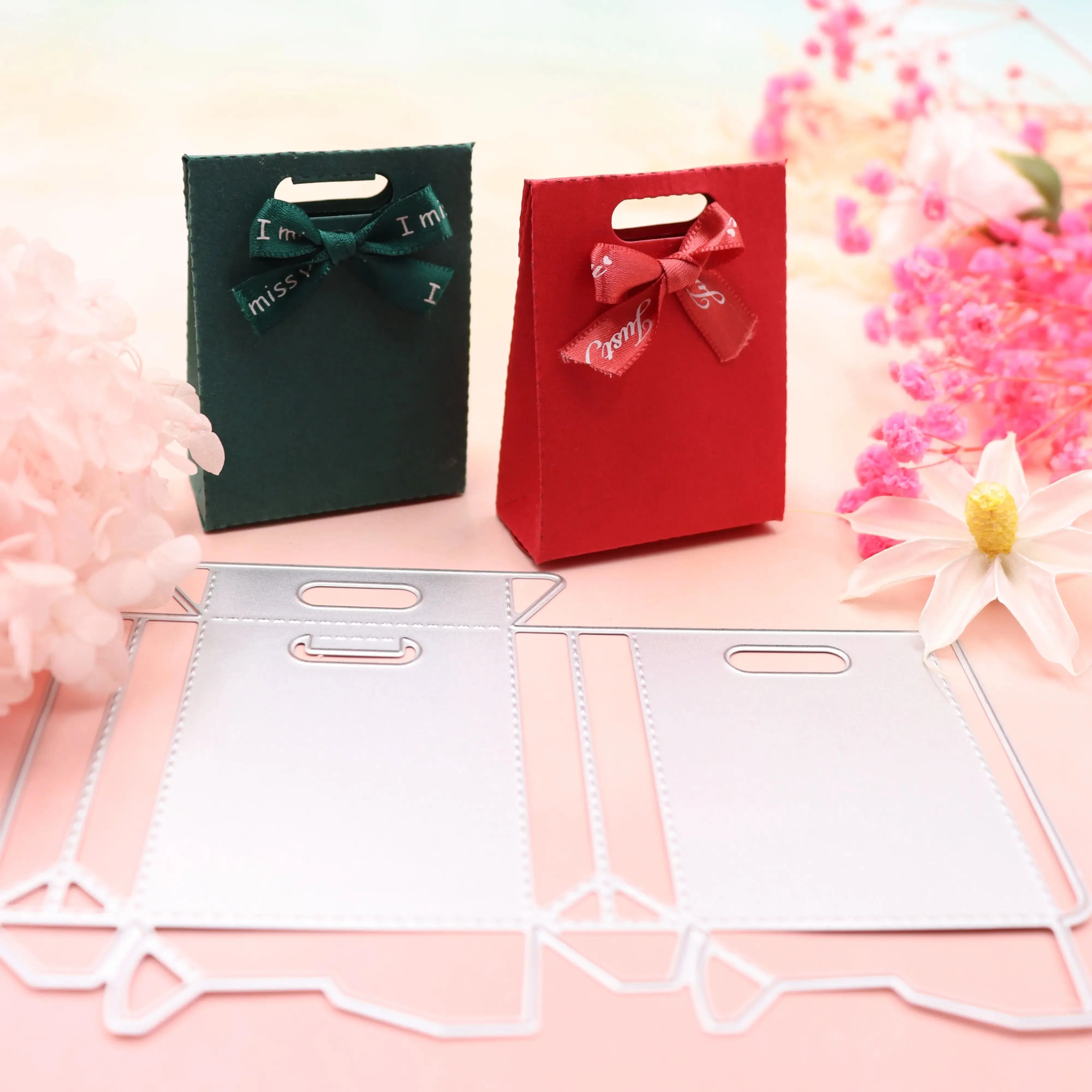 사탕 상자 금형 금속 절단 다이 컷 다이 장식 스크랩북 앨범 종이 DIY 카드 공예 엠보싱 다이 컷