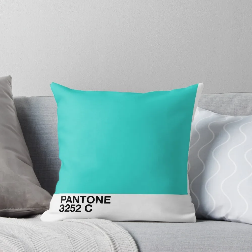 

Pantone 3252 C Throw Pillow Decorative Cushions For Living Room pillowcases for sofa cushions Sofas Covers