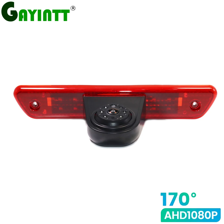 

170° 1080P AHD Brake Light Rear View Camera For Fiat Scudo Citroen Jumpy Peugeot Expert Toyota Proace SpaceTourer 2006-2016