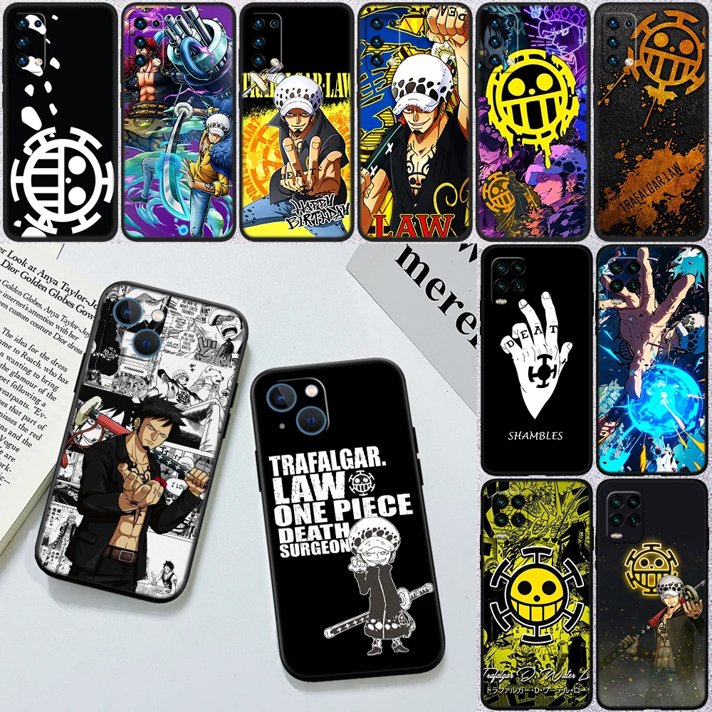Premium One Piece Law High-End Shell Phone Case