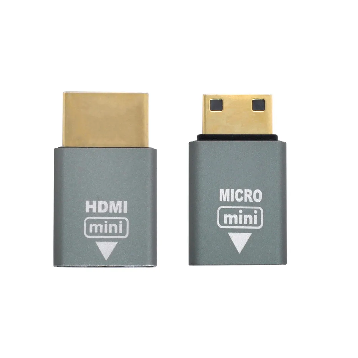 

2 шт./компл. 4K @ 60 Гц, совместимый адаптер Micro HDTV «Мама»-«Мини» «папа» и «папа» HDTV 1,4