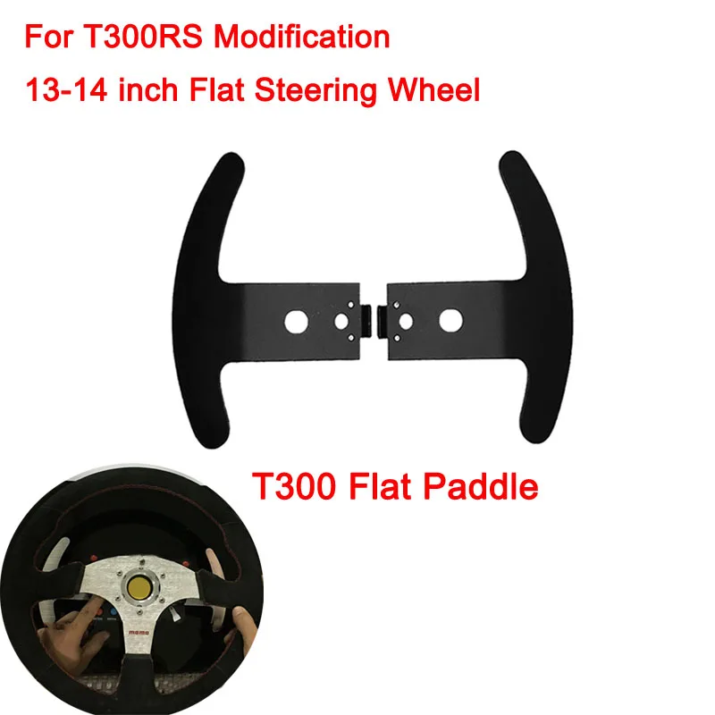 Shifters A Paletta Piatta Per Impieghi Gravosi Per Volante Piatto Thrustmaster T300 T300Rs 13-14 Pollici