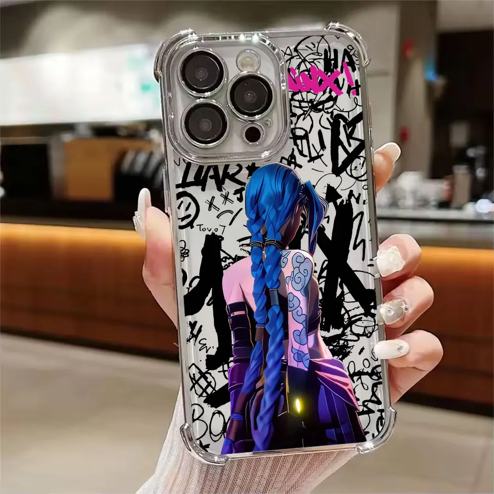 Enhanced Phone Case with Cool Plating and Anti-Fall Airbag Design