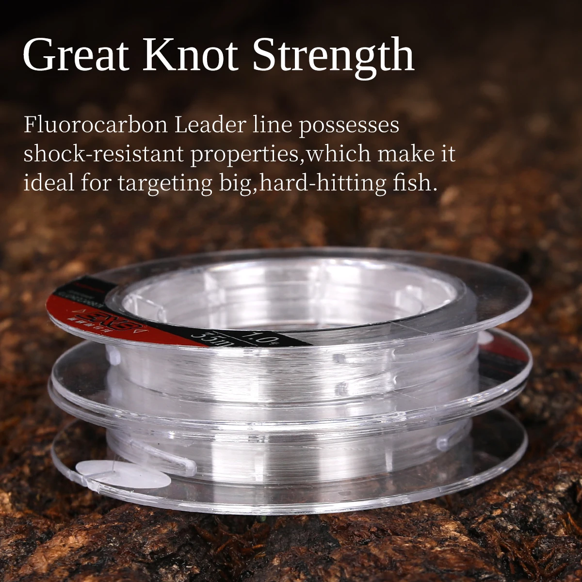 TSURINOYA 낚시 라인 100% Fluorocarbon EX8 35m 리더 메인 라인 고강도 싱킹 보이지 않는 잉어 와이어 리더 라인