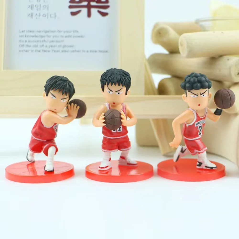 Slam Dunk Q Edition Five Piece Basketball Team Handmade Ornament Set