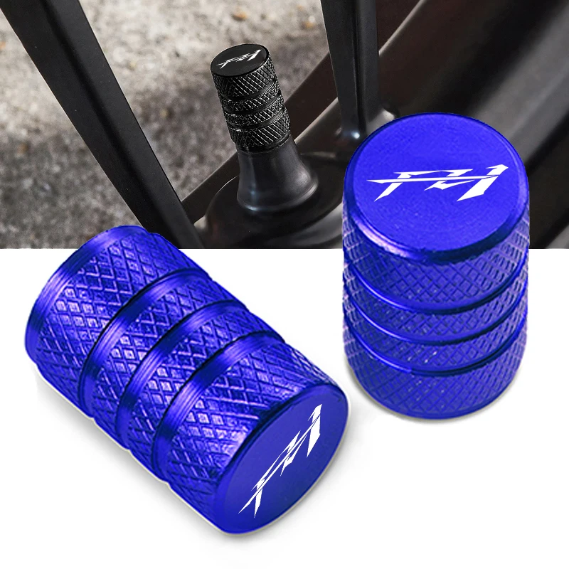 

For YAMAHA FZ1 FAZER FZ-1 2 Pcs Motorcycle Tire Valve Air Port Stem Cover Caps CNC Aluminum Accessories