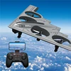 For B2 Fighter Stealth Bomber WIFI FPV Remote Control Plane 480P Camera RC Airplane 2.4G Turbofan Structure Hover Big Glider 1